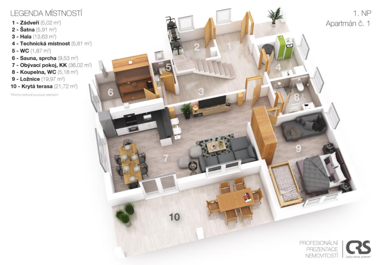 Apartmany Plesivec 아버르타미 외부 사진